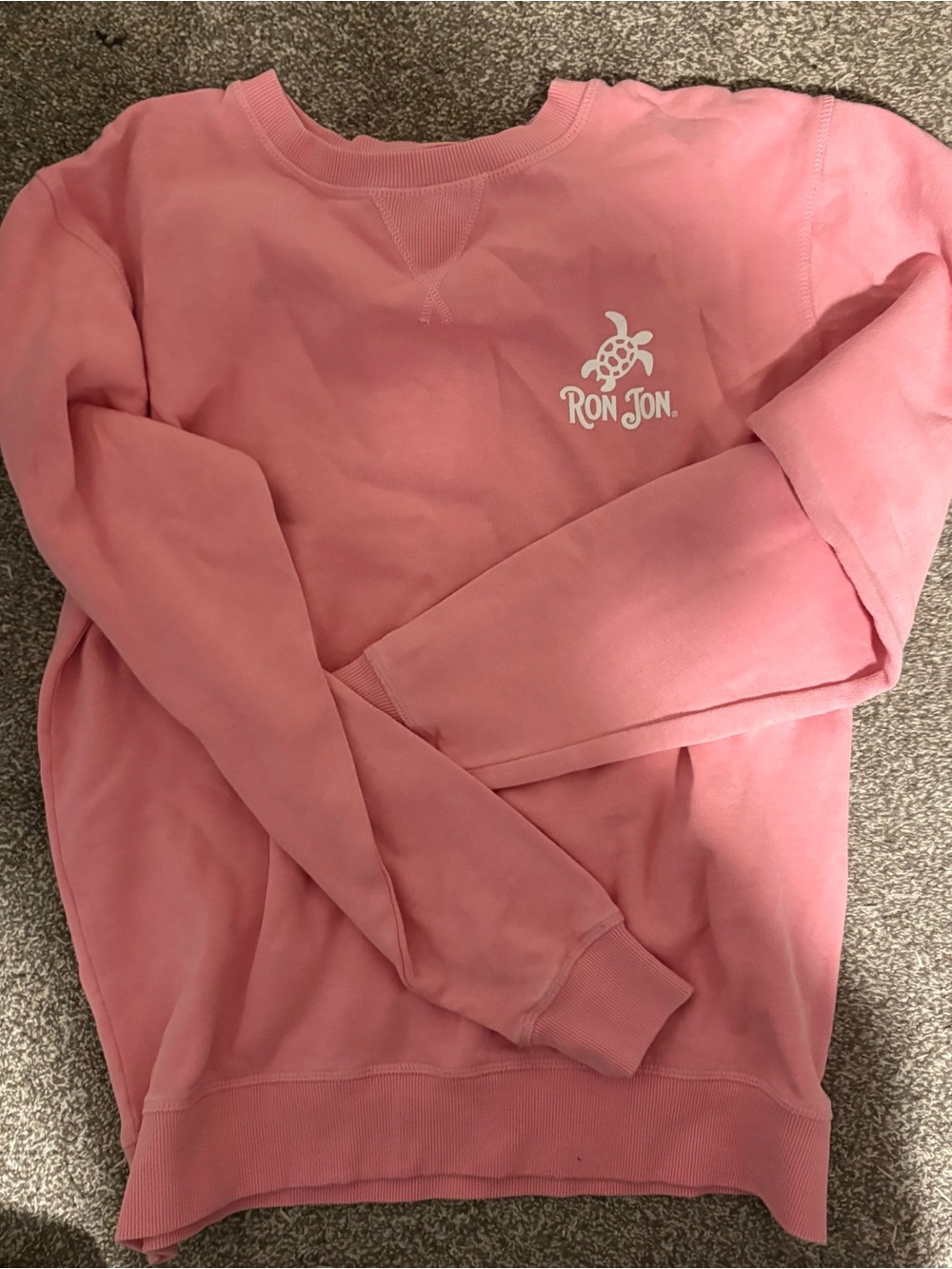 Ron Jon Coral-Pink Women's Crewneck Sweatshirt disney springs
